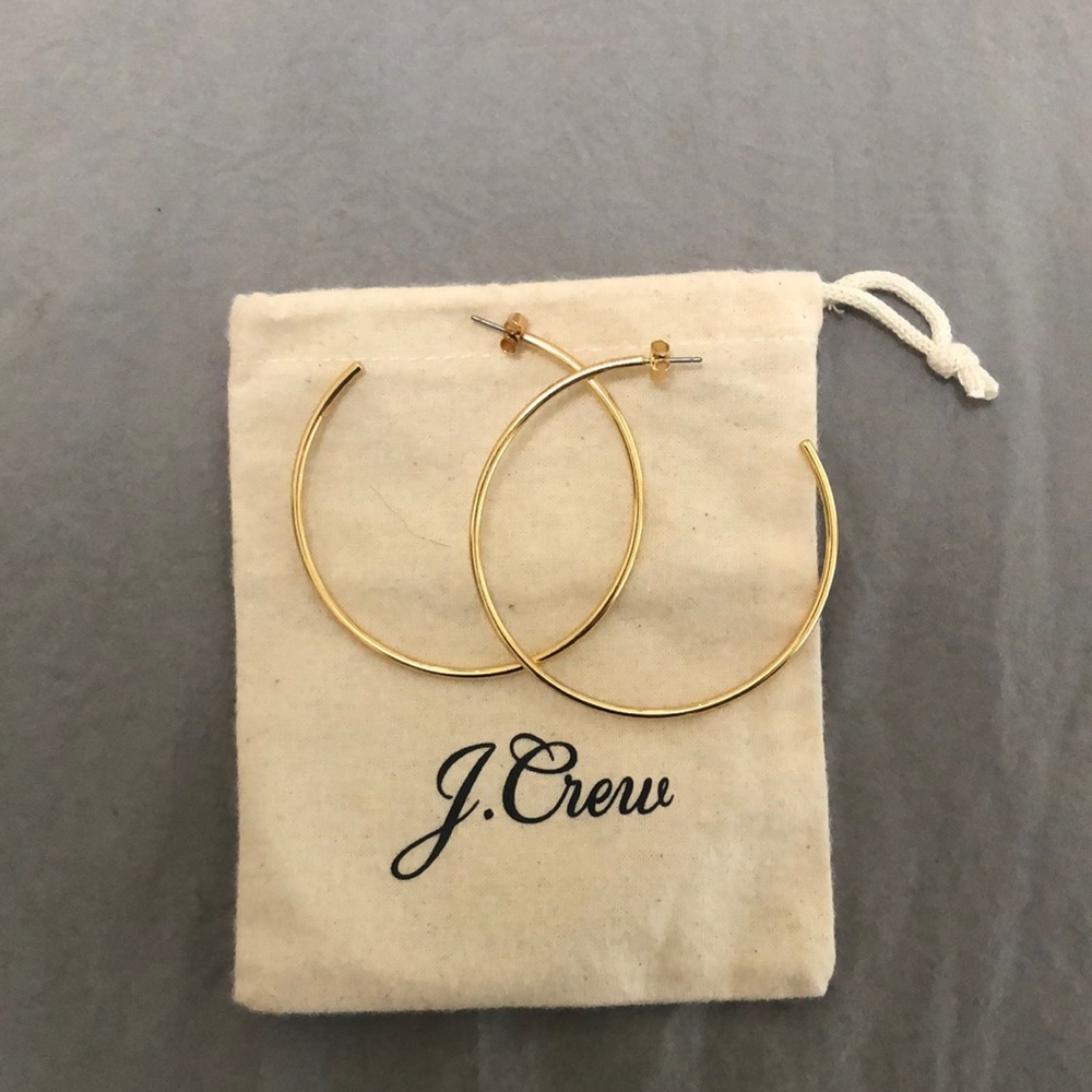 J. Crew Hoop Earrings